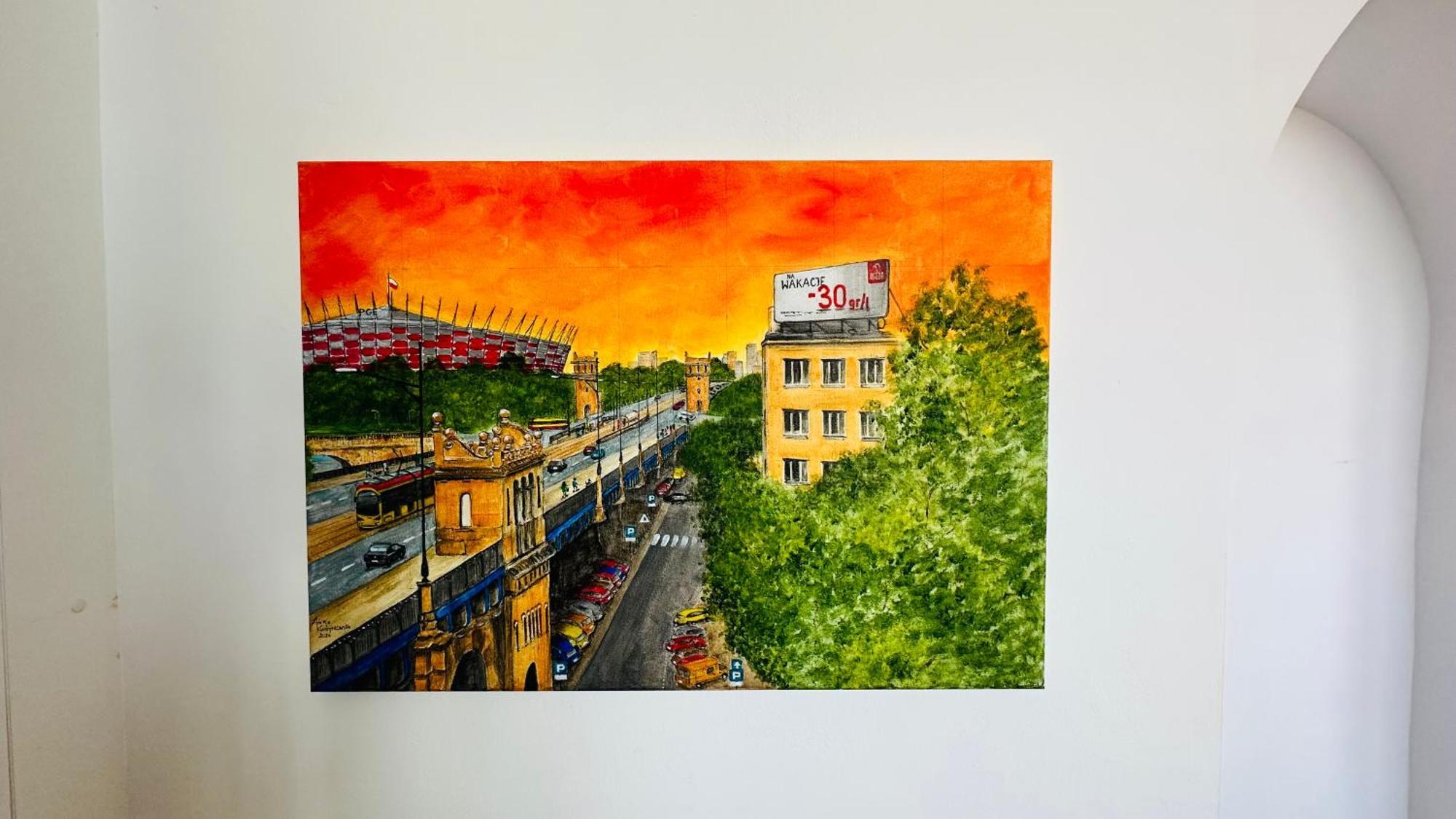 Westside Panorama Pgn Stadium Apartment Warschau Exterior foto